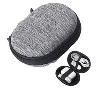 Gwtdtoad Pequeño organizador electrónico | Estuche organizador para accesorios electrónicos | Bolsa de almacenamiento de accesorios digitales de viaje resistente a los golpes bolsa organizadora de