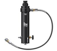 GX-PUMP - Filtro de compresor de aire PCP de alta presión de grado profesional con función de mantenimiento de presión, separador de aceite/agua de 5800 PSI, montaje magnético o de tornillo, entrada