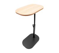 GXSFLG Mesa auxiliar en forma de C, mesa auxiliar giratoria 360°, mesa de cama, mesa de sofá, mesa de café, para salón, dormitorio, mesita de noche, sofá de lactancia, lectura, portátil, merienda, té