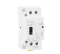 GYHC 2P 40A 63A 2NO O 2NC Contactor De CA De Carril Din Modular Manual Para El Hogar AC220V 230V Control Manual 1 Uds Proteger equipos eléctricos.(2P 63A 2N0 220V)