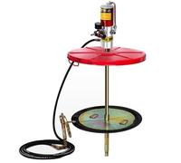 GYKOZY Kit de Bomba de Grasa neumática para bidones de 55 galones, Bomba de Grasa neumática con relación de presión 50:1 y tubería de 16 pies, Salida de 0,85 L/min, Bombas de Grasa de Alta presión.