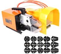 GYKOZY Máquina crimpadora neumática para terminales de Cable, alicate crimpador neumático, Herramienta de crimpado neumática de 1,3 T, crimpado de hasta 16 mm² para Diversos terminales.