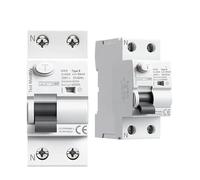 GYL9 Magnetic B Type RCCB Residual Current Circuit breaker DC ELCB 2P 4P 40A 63A 30mA 100mA 300mA Type B RCD Leakage 6KA,práctico
