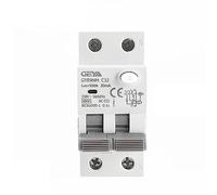 GYR9NM 2P 1P+N 40A 6KA RCBO Disyuntor de corriente residual electromagnético CA con protección contra sobrecorriente(2P 32A,100mA)