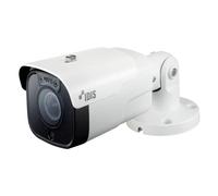 H.265 5MP MFZ Vandal-proof outdoor camera with CE certificate by IDIS for reliable surveillance.