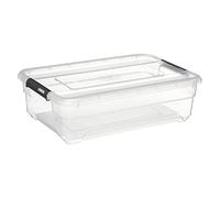 H confort xl Caja soluciones + 26,5 l, transparente