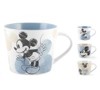 H&H 6 Tazas Jumbo Sin Plato Mickey Blogger Disney CC 420