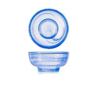 H&H Alabaster Set 6 Cuencos, Vidrio, Cobalto, 10.5cm