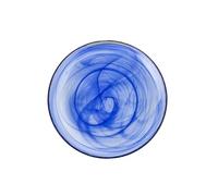 H&H Alabaster Set 6 Fruteros, Vidrio, Cobalto, 21cm