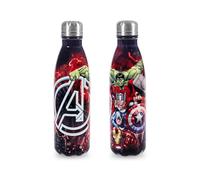 H&H Botella térmica, niños y adultos, botella de acero inoxidable, decoración Avengers Redstorm - 0,5 l, aislamiento térmico, diseño único, ideal para deporte y tiempo libre, idea regalo