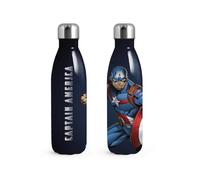 H&H Bottiglia Termica Inox Capitan America Lt 0,5