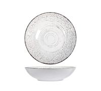 H&H Courtyard Juego 6 Platos Hondos Blancos 20 Cm