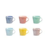 H&H Juego de 6 tazze caff coachella cc 110