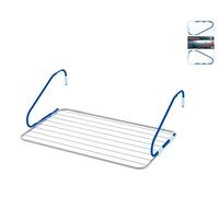 H&H Pengo ST188 Pogge balcón 10 Tendedero, Blanco, 110 x 2 x 54 cm