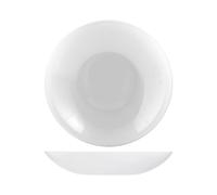H&H Premiere Set 12 Platos Multiusos, Opal, Blanco, 26 Cm