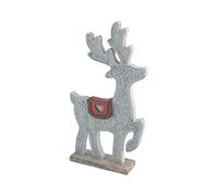 H&H Renna In Legno Colorata Cm15X4X26