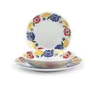 H&H Servizio Tavola 18 Pezzi Jardin