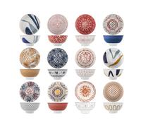 H&H Set 12 Ciotoline Tonde Mix&Match Assortite Cm 12