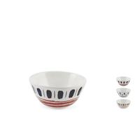 H&H Set 6 Ciotoline Boho Assortite Cm12