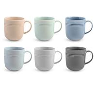 H&H Set 6 Mug Loft assortite Cc400