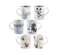 H&H set 6 mug Mickey Blogger Disney cc 330