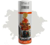 H HANSEL HOME Pintura Spray Alta Temperatura Blanco 400 Ml