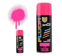H HANSEL HOME Pintura Spray Rosa Fluorescente 400 Ml - Pack de 2 Unidades