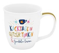 H:PPY life 74730 - Taza de café con texto en alemán (porcelana, 32 iseño con texto en alemán