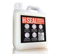 H-SEAL Sellador de hormigón para encimera/encimera | apto para alimentos | alta temperatura | acabado mate | impermeable | resistente a los rayos UV (1 litro)