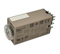 H3Y-2-C H3Y-4-C AC220V DC24V temporizador interruptor relé de retardo de tiempo 220VAC 24VDC 1S 5S 10S 30S 60S 3M 30M(H3Y-4-C,3M_AC220V)