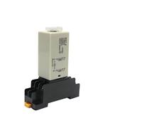 H3Y-2 Temporizador de retardo AC220V con toma de base Perilla giratoria de retardo de encendido DPDT 0-30s 60Min Relé temporizador ajustable(0-60 Seconds)