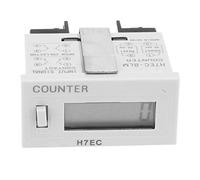 H7EC-BLM Contador eléctrico digital Totalizador de 6 dígitos Pantalla LCD Fuente de alimentación interna 48 * 24 Tamaño del panel