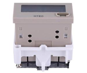 H7EC-N - Contador digital sin tensión de entrada con pantalla LCD de 8 GB, Contador electrónico medidor de ángulos digital con retroiluminación LCD
