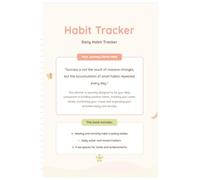 Habit Tracker Journal: Daily Planner for Productivity , Goals and Self Improvement