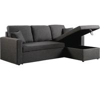 Habitat et Jardin Sofá esquinero Convertible Alain - 3 plazas - Gris