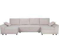 Habitat et Jardin Sofá esquinero panorámico de Pana Vaugirard II - 5 plazas - Beige