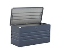 Habitat y Jardin - Baul/arcon para jardín "Store" - 480 L - 132 x 61 x 60 cm - Gris