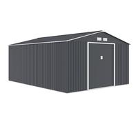 Habitat y Jardin - Caseta de jardín metálica "Vegas"- 15 m² - Francia
