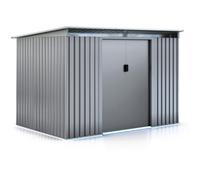 Habitat y Jardin - Caseta de metal para jardín "Texas" - 4,72 m²