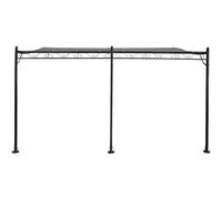 Habitat y Jardin - Cenador de metal - 3 x 4 m - Gris Gray