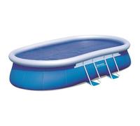 Habitat y Jardin - Cubierta solar para piscina ovalada " Steel Pro " - 4.75 x 3.20 m