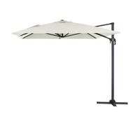 Habitat y Jardin - Parasol Lateral de jardín en aluminio - Sun 4- Rectangular- 3 x 4 m - Crudo