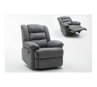 Habitat y Jardin - Sillón relax "Buckingham" - Gris claro