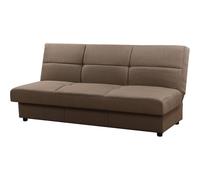 Habitat y Jardin - Sofá cama clic clac "Enzo" - 3 plazas - Marron