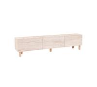 Habitat y Jardin - Soporte de TV de madera "Alvin" - 180 x 31 x 42 cm - Beige