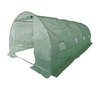 Habitat y Jardin - Túnel de invernadero para jardín - 18 m² - 140 g - Verde