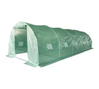 Habitat y Jardin - Túnel de invernadero para jardín - 24 m² - 140 g - Verde