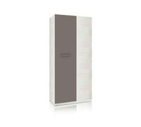 Habitdesign -Armario juvenil Axim White alps - basalt