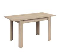 Habitdesign Mesa de comedor extensible Kendra Roble Canadian 140-190×90×78 cm