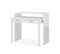 Habitdesign -Mesa de escritorio extensible Zira White artik